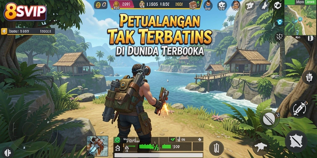 Gameplay seru di dunia terbuka 8SVIP yang mengagumkan.