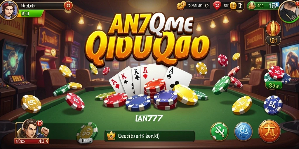 Tampilan menarik dari gameplay QiuQiu AN777.