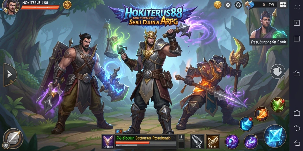Screenshot gameplay HOKITERUS88 yang menampilkan aksi seru dan grafis menawan.