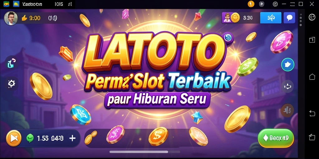 Tampilan permainan Slot yang menarik dan penuh warna di LATOTO.