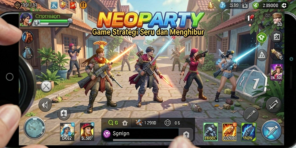 Gameplay seru dan strategi di NEOPARTY.