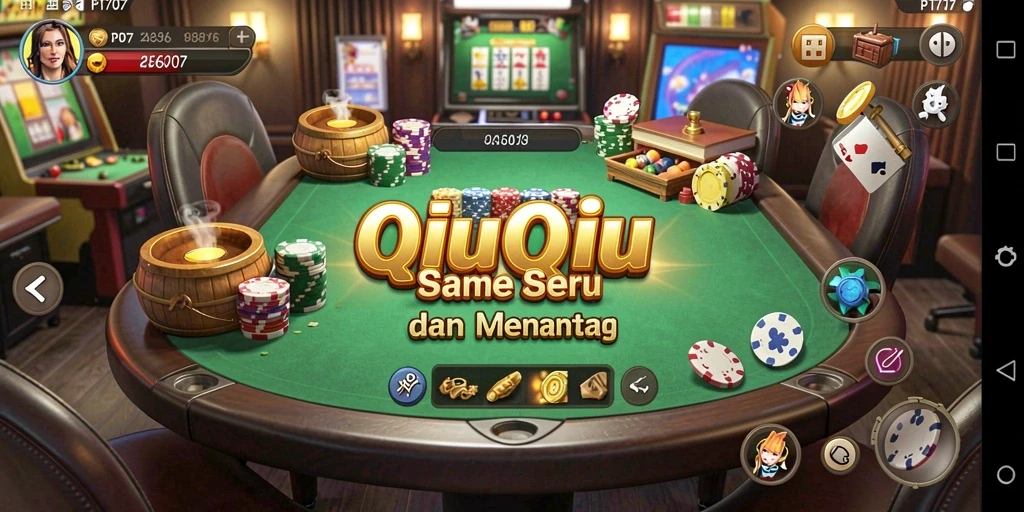 Gameplay PT707 yang seru dan menantang di dalam QiuQiu.
